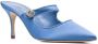 Manolo Blahnik Jewel Mules met kristallen sluiting Blue Dames - Thumbnail 3