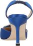 Manolo Blahnik Leather heels Blue Dames - Thumbnail 3