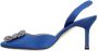 Manolo Blahnik Leather heels Blue Dames - Thumbnail 6