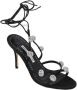 Manolo Blahnik Leather sandals Black Dames - Thumbnail 2