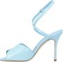 Manolo Blahnik Leather sandals Blue Dames - Thumbnail 6