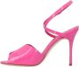 Manolo Blahnik Leather sandals Pink Dames - Thumbnail 6