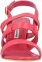 Manolo Blahnik Leather sandals Red Dames - Thumbnail 4