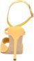 Manolo Blahnik Leather sandals Yellow Dames - Thumbnail 3