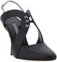 Manolo Blahnik Leren Stiletto Hak Pumps Black Dames - Thumbnail 2