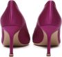 Manolo Blahnik Magenta Kristallen Gesp Hak Pumps Pink Dames - Thumbnail 3