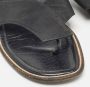 Manolo Blahnik Pre-owned Canvas flats Black Dames - Thumbnail 6