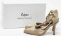 Manolo Blahnik Pre-owned Canvas heels Beige Dames - Thumbnail 8