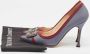 Manolo Blahnik Pre-owned Canvas heels Gray Dames - Thumbnail 9