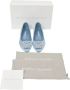 Manolo Blahnik Pre-owned Fabric flats Blue Dames - Thumbnail 7