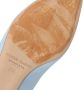 Manolo Blahnik Pre-owned Fabric flats Blue Dames - Thumbnail 8