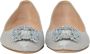 Manolo Blahnik Pre-owned Fabric flats Gray Dames - Thumbnail 2