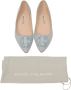 Manolo Blahnik Pre-owned Fabric flats Gray Dames - Thumbnail 7