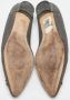 Manolo Blahnik Pre-owned Fabric flats Gray Dames - Thumbnail 5