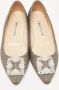 Manolo Blahnik Pre-owned Fabric flats Gray Dames - Thumbnail 3