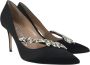 Manolo Blahnik Pre-owned Fabric heels Black Dames - Thumbnail 2