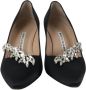 Manolo Blahnik Pre-owned Fabric heels Black Dames - Thumbnail 3