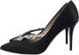 Manolo Blahnik Pre-owned Fabric heels Black Dames - Thumbnail 4