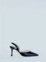 Manolo Blahnik Pre-owned Fabric heels Black Dames - Thumbnail 2