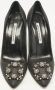 Manolo Blahnik Pre-owned Fabric heels Black Dames - Thumbnail 2