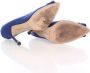 Manolo Blahnik Pre-owned Fabric heels Blue Dames - Thumbnail 7