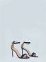 Manolo Blahnik Pre-owned Fabric heels Blue Dames - Thumbnail 3