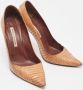 Manolo Blahnik Pre-owned Fabric heels Brown Dames - Thumbnail 4