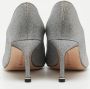 Manolo Blahnik Pre-owned Fabric heels Gray Dames - Thumbnail 5