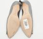 Manolo Blahnik Pre-owned Fabric heels Gray Dames - Thumbnail 6