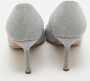 Manolo Blahnik Pre-owned Fabric heels Gray Dames - Thumbnail 5