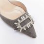 Manolo Blahnik Pre-owned Fabric heels Gray Dames - Thumbnail 2