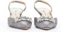 Manolo Blahnik Pre-owned Fabric heels Gray Dames - Thumbnail 4