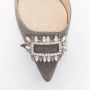 Manolo Blahnik Pre-owned Fabric heels Gray Dames - Thumbnail 7