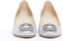 Manolo Blahnik Pre-owned Fabric heels Gray Dames - Thumbnail 4