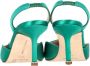 Manolo Blahnik Pre-owned Fabric heels Green Dames - Thumbnail 5