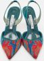 Manolo Blahnik Pre-owned Fabric heels Multicolor Dames - Thumbnail 3