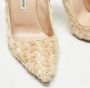 Manolo Blahnik Pre-owned Fabric heels White Dames - Thumbnail 7