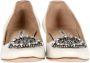 Manolo Blahnik Pre-owned Fabric heels White Dames - Thumbnail 2