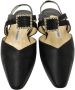 Manolo Blahnik Pre-owned Fabric sandals Black Dames - Thumbnail 4