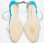 Manolo Blahnik Pre-owned Fabric sandals Blue Dames - Thumbnail 5