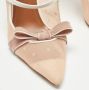 Manolo Blahnik Pre-owned Lace heels Beige Dames - Thumbnail 7