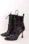 Manolo Blahnik Pre-owned Leather boots Black Dames - Thumbnail 3