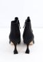 Manolo Blahnik Pre-owned Leather boots Black Dames - Thumbnail 4