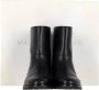 Manolo Blahnik Pre-owned Leather boots Black Dames - Thumbnail 2