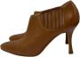 Manolo Blahnik Pre-owned Leather boots Brown Dames - Thumbnail 4