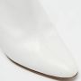 Manolo Blahnik Pre-owned Leather boots White Dames - Thumbnail 5