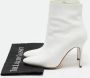 Manolo Blahnik Pre-owned Leather boots White Dames - Thumbnail 7