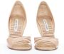 Manolo Blahnik Pre-owned Leather heels Beige Dames - Thumbnail 3