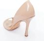 Manolo Blahnik Pre-owned Leather heels Beige Dames - Thumbnail 8