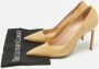 Manolo Blahnik Pre-owned Leather heels Beige Dames - Thumbnail 9